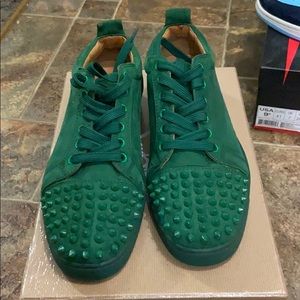 Christian Louboutin sneakers green 41